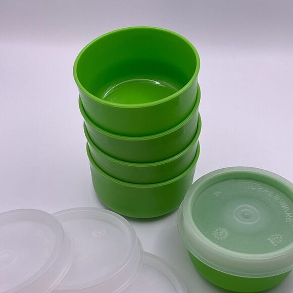 Tupperware 1 ounce Smidget Containers-set of 5 - Picture 2 of 2